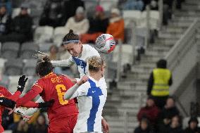 Football - UEFA Women's EURO 2025 - Women's European Qualifiers match Finland vs Montenegro