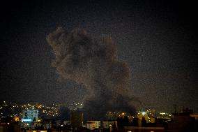 Israeli Strike On Beirut