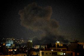 Israeli Strike On Beirut