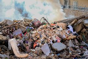 Aftermath Of Airstrikes In Tyre - Lebanon