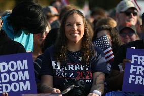 Kamala Harris Campaign Rally In Washington, D.C.