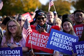 Kamala Harris Campaign Rally In Washington, D.C.