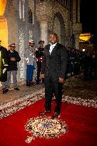 State Dinner in Honor of President Macron At Royal Palace - Rabat