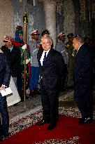 State Dinner in Honor of President Macron At Royal Palace - Rabat