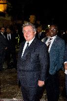 State Dinner in Honor of President Macron At Royal Palace - Rabat