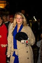 State Dinner in Honor of President Macron At Royal Palace - Rabat