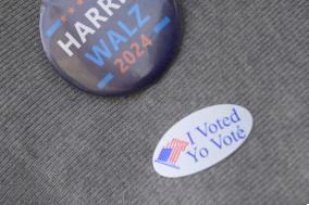 DC: Washington DC people on 2024 Presidential Election early vote