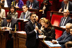 Questions To The French Government At The National Assembly