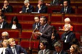 Questions To The French Government At The National Assembly