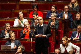 Questions To The French Government At The National Assembly