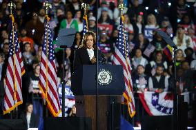 Kamala Harris Campaign Rally On The Ellipse