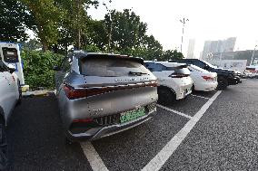 A Street Charging Station in Fuyang