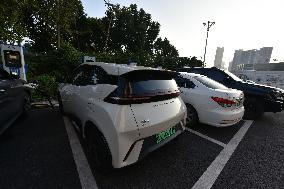 A Street Charging Station in Fuyang