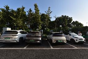 A Street Charging Station in Fuyang