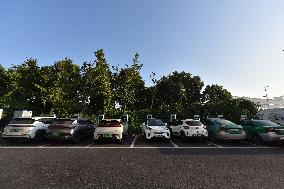 A Street Charging Station in Fuyang