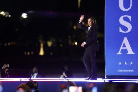 Kamala Harris Campaign Rally On The Ellipse