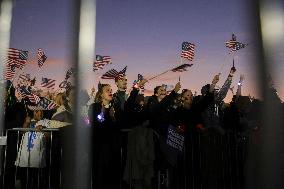 Kamala Harris Campaign Rally On The Ellipse