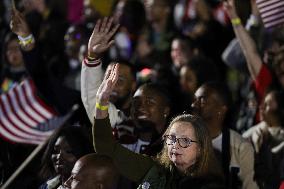 Kamala Harris Campaign Rally On The Ellipse