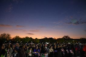 Kamala Harris Campaign Rally On The Ellipse