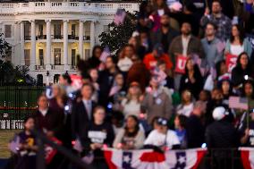 Kamala Harris Campaign Rally On The Ellipse