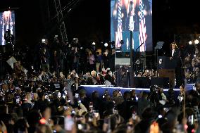 Kamala Harris Campaign Rally On The Ellipse