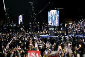 Kamala Harris Campaign Rally On The Ellipse