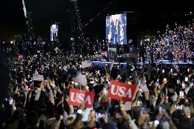 Kamala Harris Campaign Rally On The Ellipse