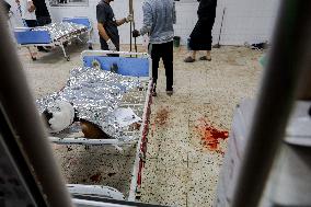 Six Killed In Bombing Of Al-Sahaba Market - Gaza