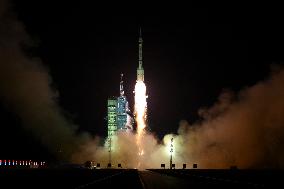 China Launches 3 Astronauts To Tiangong Space Station