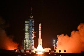 China Launches 3 Astronauts To Tiangong Space Station