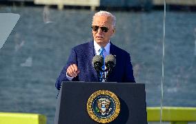 Biden Announces $ 3 Bln Investment For US Ports - Baltimore