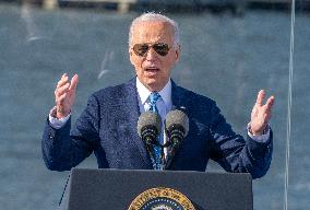 Biden Announces $ 3 Bln Investment For US Ports - Baltimore