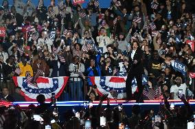 Vice President Kamala Harris Delivered Closing Argument Campaign Rally Address In Washington DC