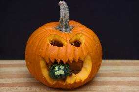 Halloween Pumpkin Carving In Toronto, Canada