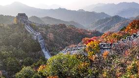 Great Wall Autumn Scenery - China