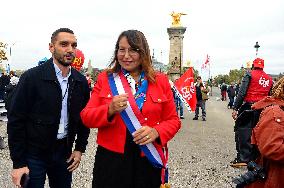 Health and CGT Sanofi Inter-Union Rally - Paris