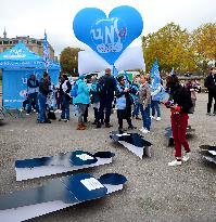 Health and CGT Sanofi Inter-Union Rally - Paris