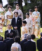 Japanese imperial garden party