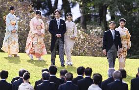 Japanese imperial garden party