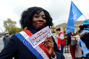 Health and CGT Sanofi Inter-Union Rally - Paris