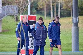 Rugby XV de France Training session - Marcoussis