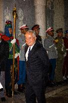 State Dinner in Honor of President Macron At Royal Palace - Rabat