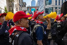 Protesters Demand Resignation Of Han Dong-hoon Over Alleged Rift With President Yoon