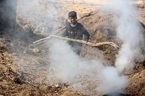 Coal Pruduction Facility In Gaza, Palestine