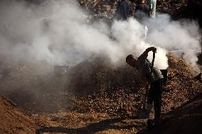 Coal Pruduction Facility In Gaza, Palestine