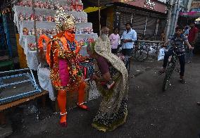 On The Eve Of Diwali Festival.