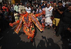 On The Eve Of Diwali Festival.