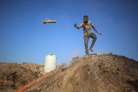 Coal Pruduction Facility In Gaza, Palestine