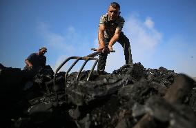 Coal Pruduction Facility In Gaza, Palestine