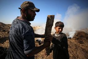 Coal Pruduction Facility In Gaza, Palestine